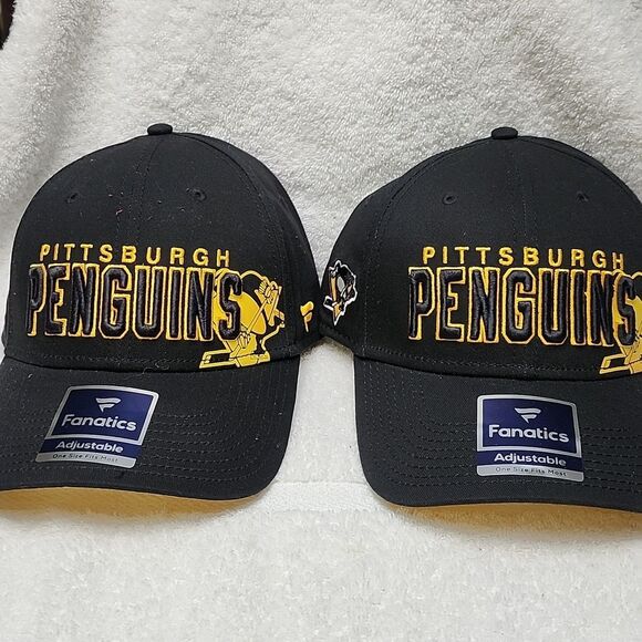 Fanatics Pittsburgh Penguins Velcroback Hat - New - Picture 11 of 11